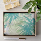 熱帯夏のヤシの木 薄葉紙 (ギフト)