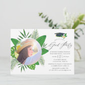 熱帯夏の卒業式パーティー 招待状 (スタンド正面)