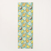熱帯夏の果実のパターン ヨガマット (裏面)
