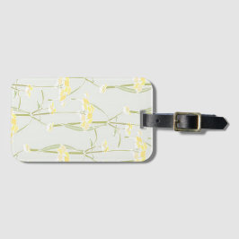 熱帯夏の花 ラゲッジタグ