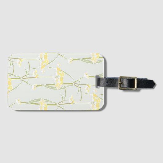 熱帯夏の花 ラゲッジタグ (正面横)