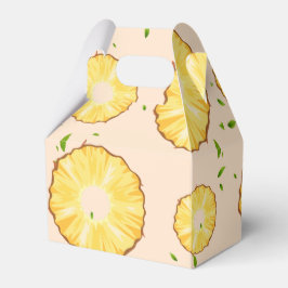 熱帯夏パイナップルスライストレンディーパターン フェイバーボックス