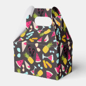 熱帯夏パターン フェイバーボックス (裏面サイド)