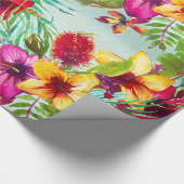 熱帯夏パターン ラッピングペーパー (角)