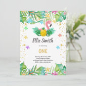 熱帯夏パーティー招待状 招待状 (スタンド正面)