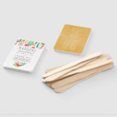 熱帯夏ビーチ結婚式計画 ハンドファン (組立なし)