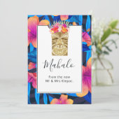 熱帯夏フローラ サンキューカード (スタンド正面)