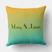 熱帯夏用パイナップル枕 クッション (裏面)