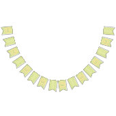 熱帯夏結婚のパイナップルとパーム葉の バンティングフラッグ (全)