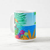 熱帯夏 コーヒーマグカップ (正面左)