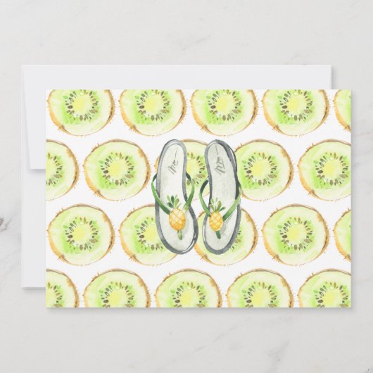 熱帯夏 サンキューカード (裏面)