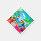 熱帯夏 スタンダードカクテルナプキン (角)