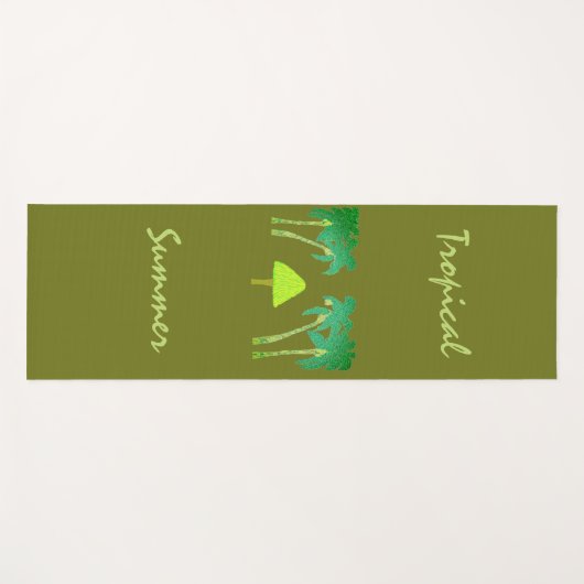 熱帯夏 ヨガマット (正面(横))