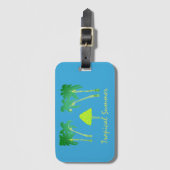 熱帯夏 ラゲッジタグ (正面縦)