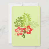 熱帯夏BBQ 招待状 (裏面)