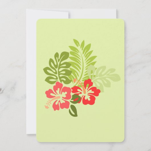 熱帯夏BBQ 招待状 (裏面)