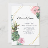 熱帯多肉リハーサルディナー招待状 招待状 (正面)