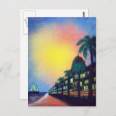 熱帯夜はがき ポストカード (正面/裏面)