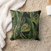 熱帯夜ヴィンテージイラストレーション クッション (ブランケット)