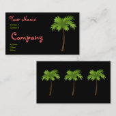 熱帯夜 名刺 (正面/裏面)