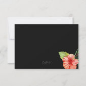 熱帯夜RSVPカード 出欠カード (裏面)