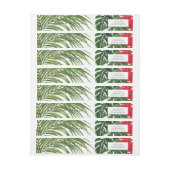 熱帯夢 ラップアラウンドラベル (シート)