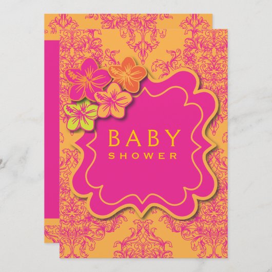 熱帯夢 招待状 (正面/裏面)