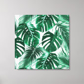 熱帯大パーム葉 キャンバスプリント (正面)