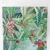 熱帯天国 三つ折りカード (内部最初)