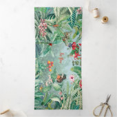 熱帯天国 三つ折りカード (内部)