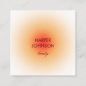 熱帯太陽の名刺 スクエア名刺 (正面)