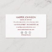 熱帯太陽の名刺 名刺 (裏面)