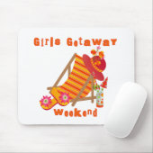 熱帯女の子の逃走の週末 マウスパッド (マウス)