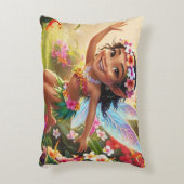 熱帯妖精の挨拶 アクセントクッション (正面(垂直))