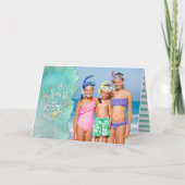 熱帯季節のごあいさつ2 Photos水彩 シーズンカード (正面)