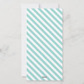 熱帯季節のごあいさつ |ヒトデの水彩 シーズンカード (裏面)