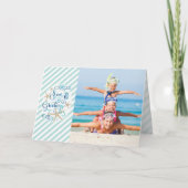 熱帯季節の挨拶、4つの写真 シーズンカード (正面)