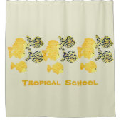 熱帯学校 シャワーカーテン (正面)
