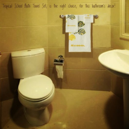 熱帯学校 バスタオルセット