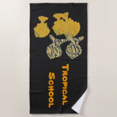 熱帯学校 ビーチタオル (正面)