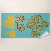 熱帯学校 ビーチタオル (正面)