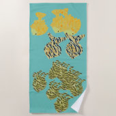 熱帯学校 ビーチタオル (正面)