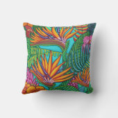 熱帯宝石の枕 クッション (裏面)