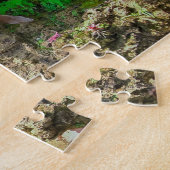 熱帯山林の滝タイ ジグソーパズル (側面)