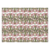 熱帯島のプルメリアによっては葉のテーブルクロスが開花します テーブルクロス (正面(横))