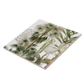 熱帯島のヤシの木の葉状体のセラミックタイル タイル (側面)