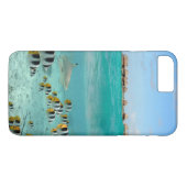 熱帯島のiPhone 7のプラスの場合 Case-Mate iPhoneケース (裏面(横))