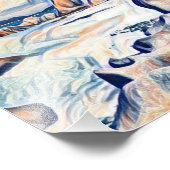 熱帯島ビーチ写真の拡大 フォトプリント            (角)