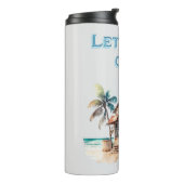 熱帯島失った旅行に行こう タンブラー (回転左)