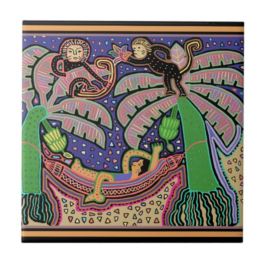 熱帯島生活 タイル (正面)